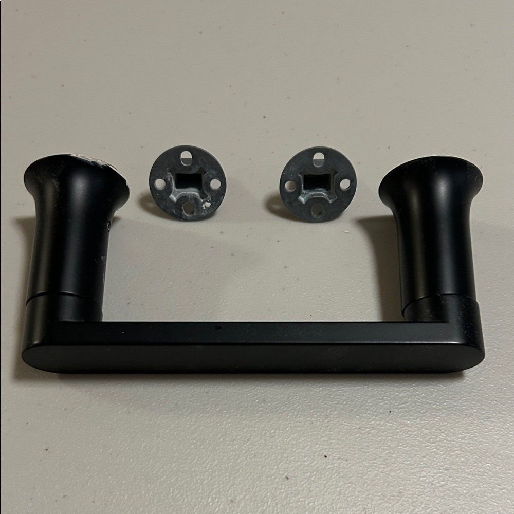 Black Wall Mount Toilet Paper Bracket